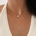 Collar Elegance Doble Brillo