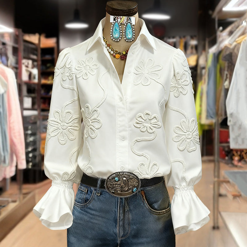 Blusa Bordado Elegance