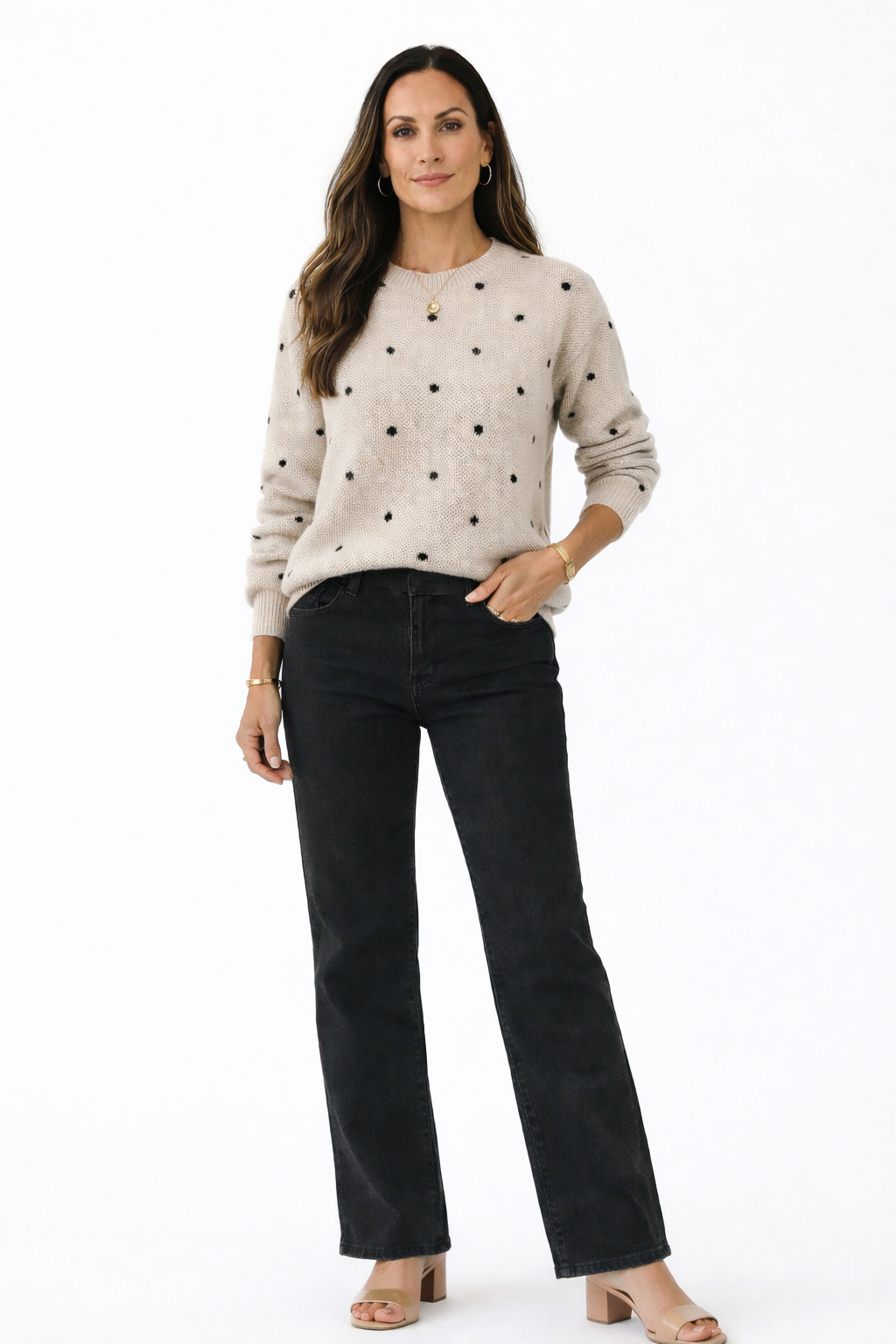 Suéter Polka Dot