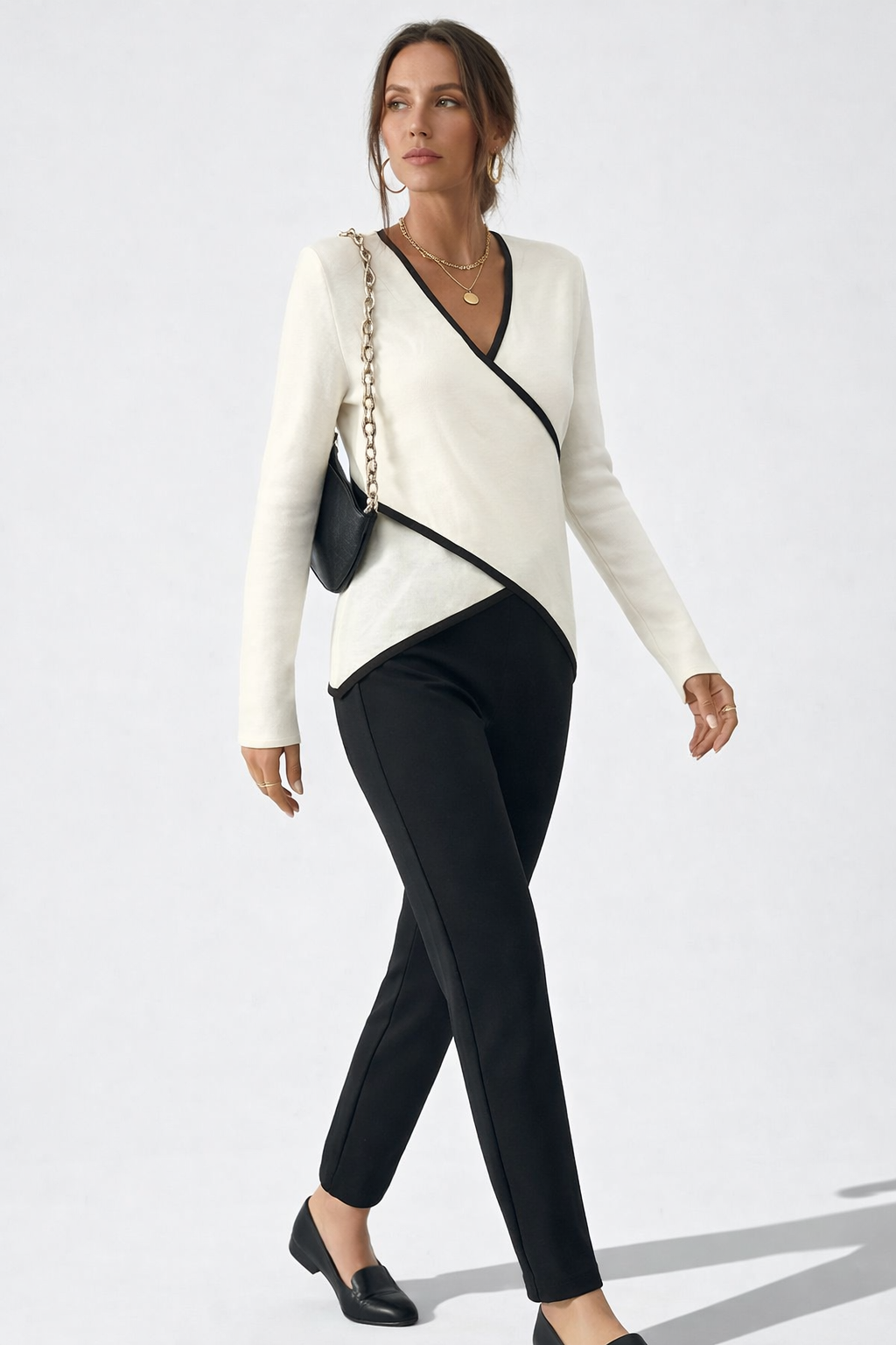 Blusa Corte Cruzado
