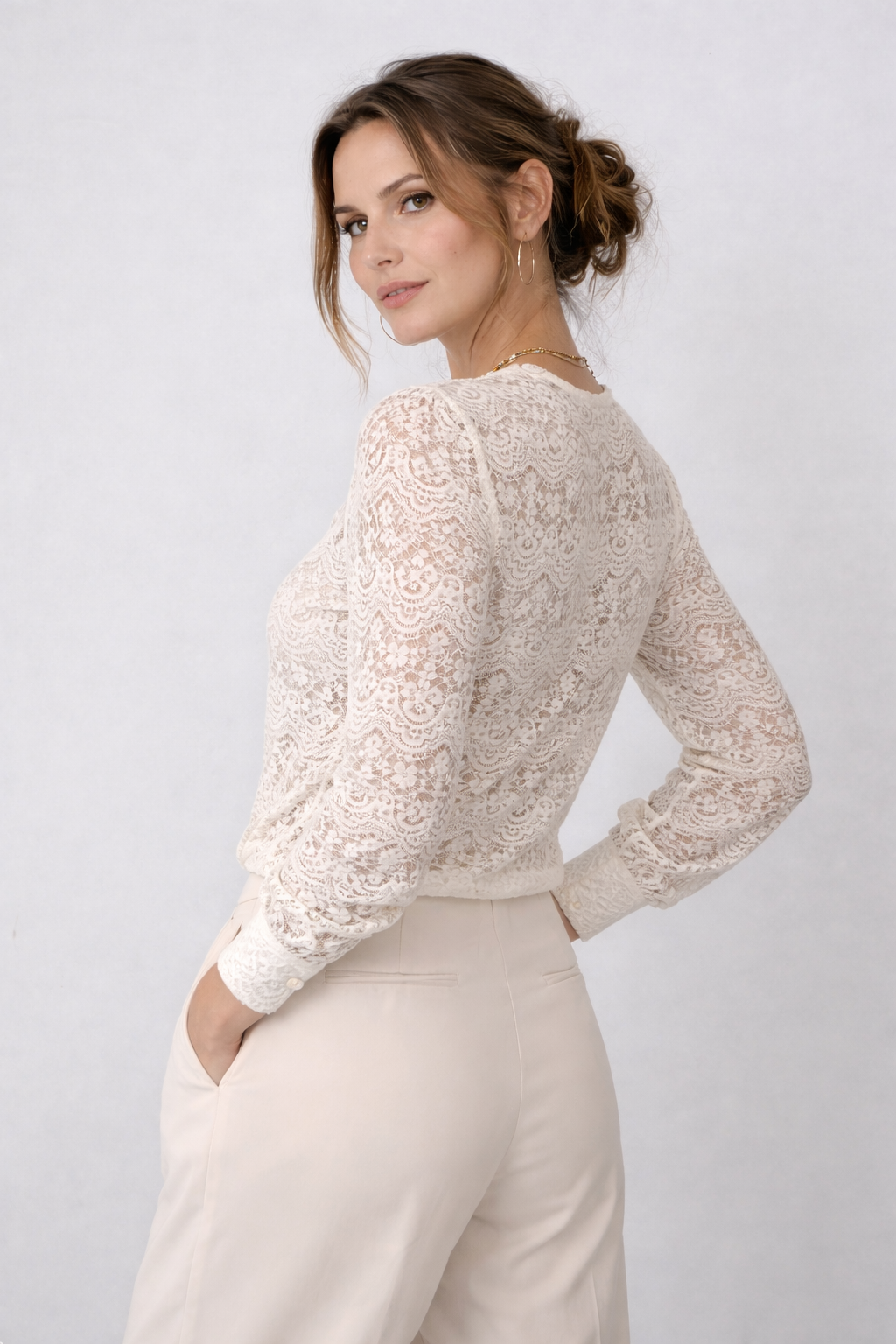 Blusa Encaje Aurora