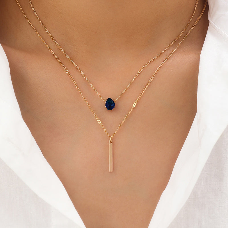 Collar Elegance Doble Brillo