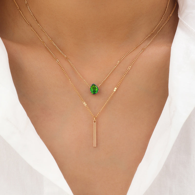 Collar Elegance Doble Brillo